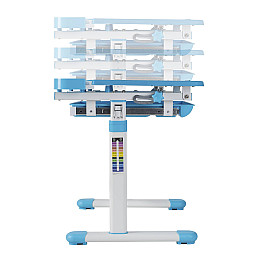 Детская парта со стульчиком FunDesk Cantare 664х493х540-766 мм Blue