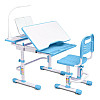 Комплект детской мебели парта и стул-трансформеры Cubby Botero 780 x 588 x 540 - 760 мм Blue