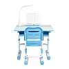 Комплект детской мебели парта и стул-трансформеры Cubby Botero 780 x 588 x 540 - 760 мм Blue