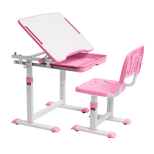 Растущая детская парта со стульчиком Cubby Sorpresa 670 x 470 x 545-762 мм Pink