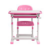 Растущая детская парта со стульчиком Cubby Sorpresa 670 x 470 x 545-762 мм Pink