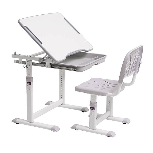 Растущая детская парта со стульчиком Cubby Sorpresa 670 x 470 x 545-762 мм Grey
