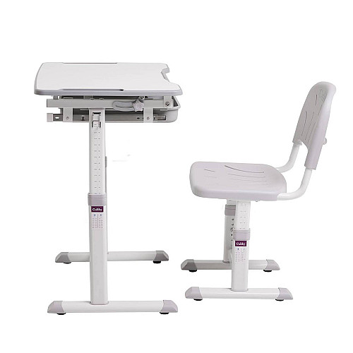 Растущая детская парта со стульчиком Cubby Sorpresa 670 x 470 x 545-762 мм Grey