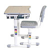 Парта и стульчик для ребенка FunDesk Piccolino 664 x 474 x 540-760 мм Grey