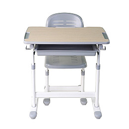 Парта та стільчик для дитини FunDesk Piccolino 664 x 474 x 540-760 мм Grey