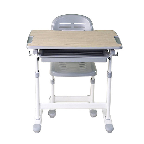 Парта и стульчик для ребенка FunDesk Piccolino 664 x 474 x 540-760 мм Grey