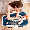 Детский стульчик для кормления Bestbaby BS-806 Sophie Blue складной