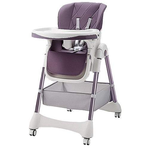 Детский стульчик Bestbaby BS-806 Purple для кормления складной