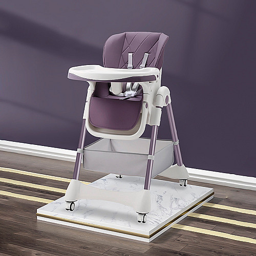 Детский стульчик Bestbaby BS-806 Purple для кормления складной
