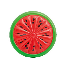 Надувной матрас-плотик Intex Арбузный остров 183х23 см Red and green (114814)