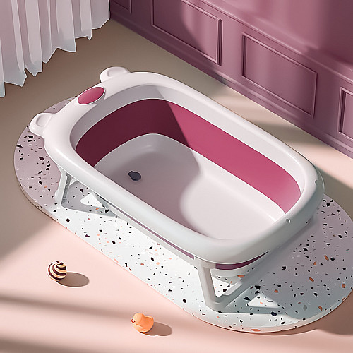 Детская ванночка Bestbaby BS-6688 Pink складная