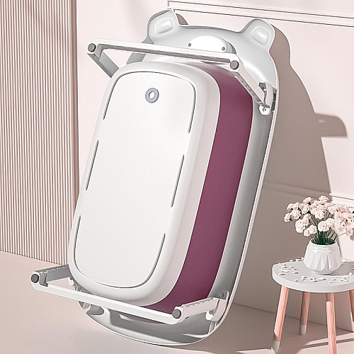 Детская ванночка Bestbaby BS-6688 Pink складная