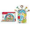 Дитячий розвиваючий килимок м'який і підгрудник-подушка Baby Game blanket 5 підвісок Multicolor (133586)