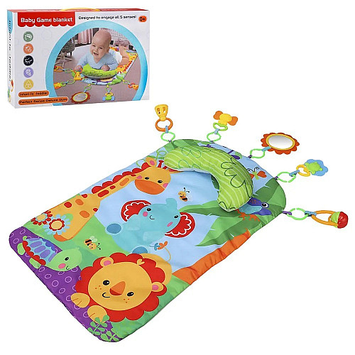 Дитячий розвиваючий килимок Baby Game blanket 45х65 см Multicolor (133588)