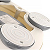 Горшок детский Bestbaby A2C-8840 Silver c крышкой и подлокотниками