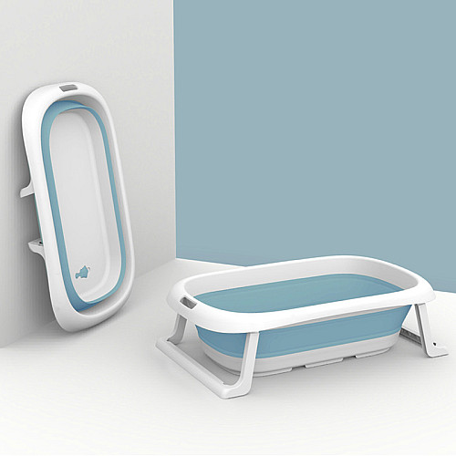 Детская складная ванночка Bestbaby BD-318 Blue