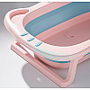 Дитяча ванночка Bestbaby BS-8766 Котик Pink складна
