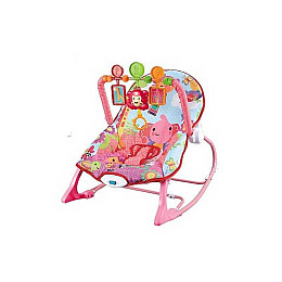 Шезлонг - качели Fitch Baby 66 х 46 х 60 см Pink (91488)