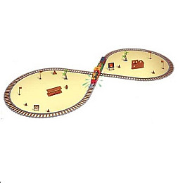 Дитяча залізниця Orbita Home GD з 251 деталлю, багатобарвна (147748)