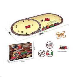 Дитяча залізниця Orbita Home GD з 220 деталей, багатобарвна (147749)