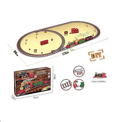Детская железная дорога Orbita Home GD 220 деталей Multicolor (147749)