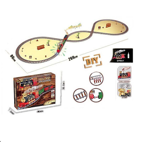 Детская железная дорога Orbita Home GD 312 деталей Multicolor (147750)