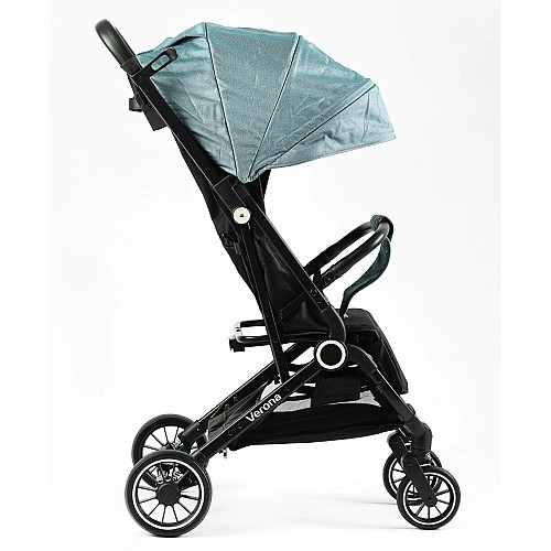 Коляска прогулочная детская JOY Verona Black and Turquoise (146093)