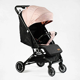 Коляска прогулочная детская JOY Verona Black and Peach (146094)