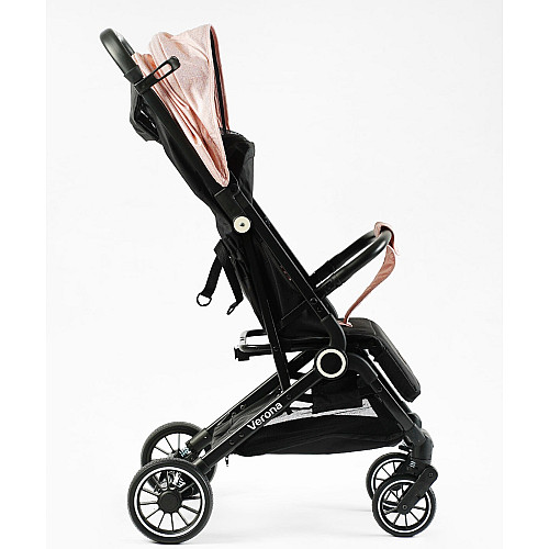 Коляска прогулочная детская JOY Verona Black and Peach (146094)