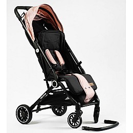 Коляска прогулочна дитяча JOY Verona Black and Peach (146094)