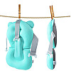 Матрасик коврик для ребенка в ванночку Bestbaby 330 Green с креплениями
