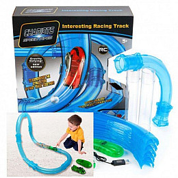 Гоночный трек Chariots Speed Pipes трубопроводные гонки 37 детали (1756375356)