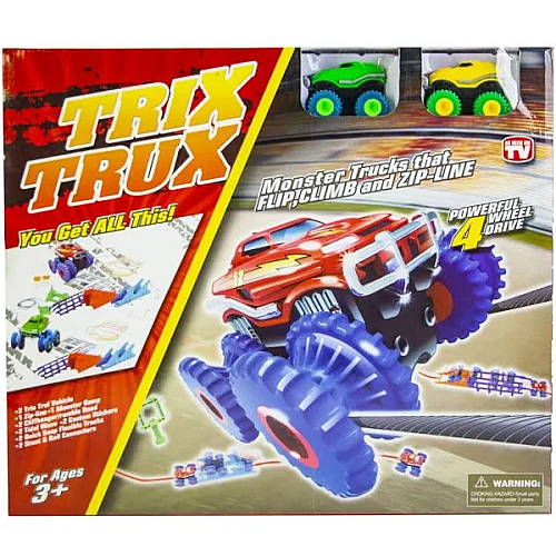 Игровая гоночная трасса-трек OPT-TOP "Trix Trux" большой набор для игры + 2 машинки (2067283928)