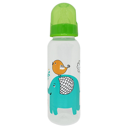 Бутылочка для кормления "Слон" Mega Zayka MGZ-0206(Green) 250 мл