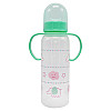 Бутылочка пластиковая с ручками Mega Zayka MGZ-0207(Green) 250 мл