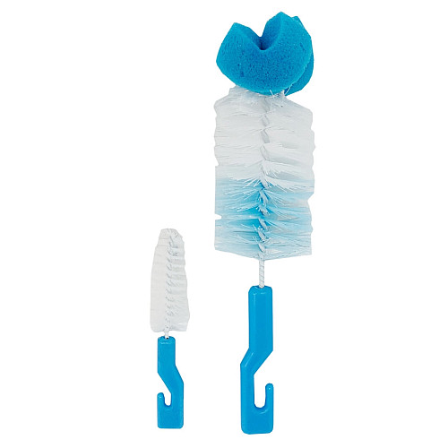 Набір йоржиків для миття пляшечок Mega Zayka MGZ-0211(Blue) 2 шт