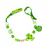 Цепочка для пустышки Mega Zayka MGZ-0500(Green) с колокольчиком