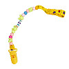 Держатель для пустышки Baby Mega Zayka MGZ-0503(Orange) 34 см