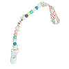 Держатель для пустышки Baby Mega Zayka MGZ-0503(White) 34 см