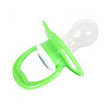 Дитяча пустушка силіконова Mega Zayka MGZ-0514(Green) кругла