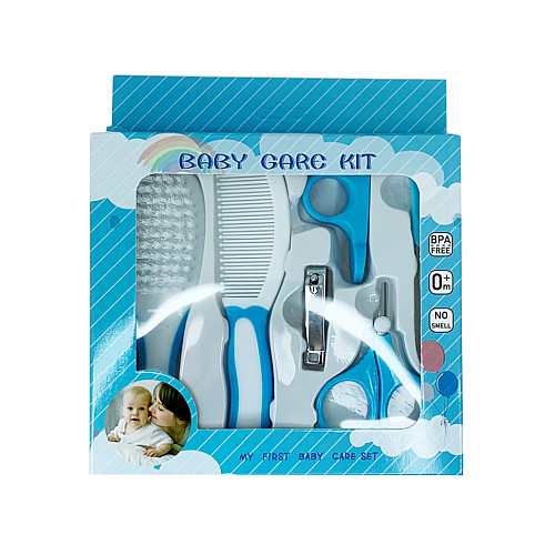 Гигиенический набор для новорожденных Mega Zayka MGZ-0700(Blue) в коробке