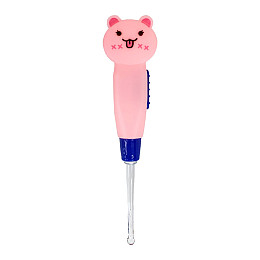 Вушний ліхтарик для дітей Mega Zayka MGZ-0708(Pink Cat) зі змінними насадками