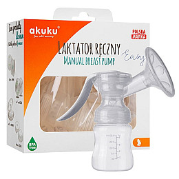 Ручной молокоотсос с бутылкой Akuku 150 мл