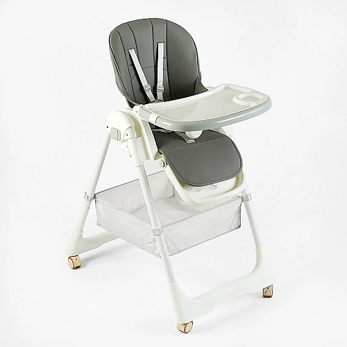 Стільчик для годування Toti 140х82х63 см Grey (148751)
