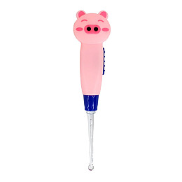 Вушний ліхтарик для дітей Mega Zayka MGZ-0708 (Piggy) зі змінними насадками