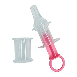 Дитячий Шприц-дозатор для ліків Mega Zayka MGZ-0719(Pink) із мірним стаканчиком