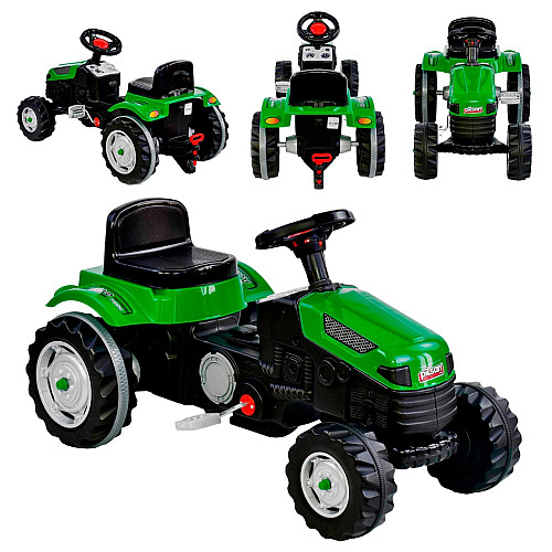 Трактор педальный Pilsan 95 х 51 х 51 см Green (76453)