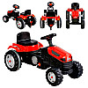Трактор педальный Pilsan 95 х 51 х 51 см Red (76478)