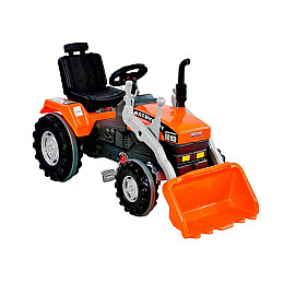 Екскаватор з педалями та ковшем Pilsan 126 х 54 х 66 см Orange (76444)