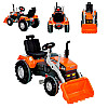 Экскаватор с педалями и ковшом Pilsan 126 х 54 х 66 см Orange (76444)
